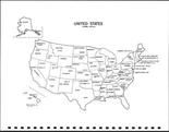 United States Map, Todd County 1993